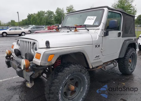 2003 Jeep Wrangler X z USA, uszkodzony, nr VIN 1J4FA39S63P348565